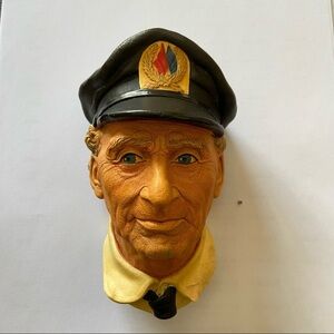 Vintage Bossons Chalk Ware Sea Captain Retired
